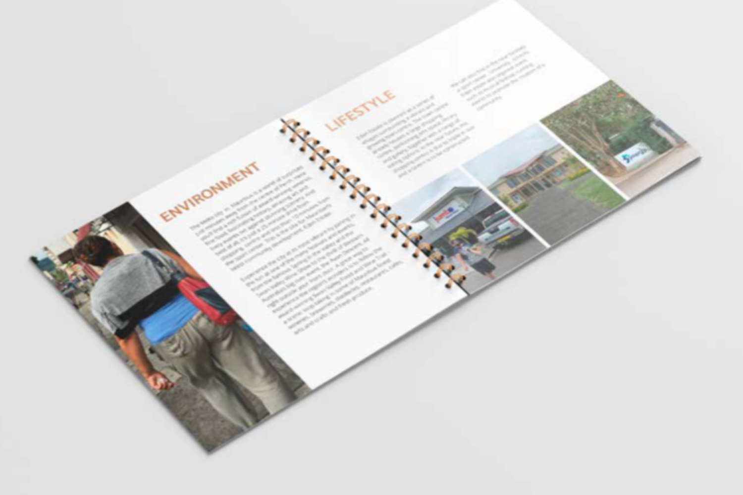 booklet inner page Edene estate